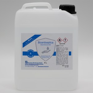 500ml Flasche Bioantiseptica-H Haut- und Händedesinfektion im Pumpspender