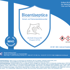 1 L Flasche Bioantiseptica-F Flächendesinfektion