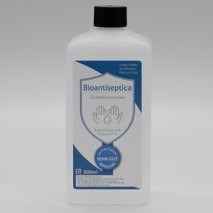 500ml Flasche Bioantiseptica-H Haut- und Händedesinfektion